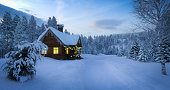 istock Fairy Winter Landscape 1305544481