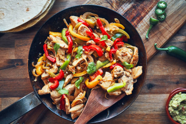 17,622 Chicken Fajita Stock Photos, Pictures & Royalty-Free Images - iStock