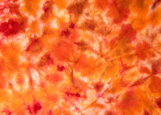 Fall Autumn Tie Dye Background Pattern or Texture stock photo