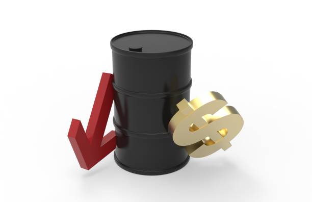 Fall in oil price Crude Oil, Graph, Chart, Concepts & Topics, Diesel Fuel oil finance market stock pictures, royalty-free photos & images