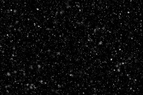falling snow overlay image - lichte sneeuw stockfoto's en -beelden