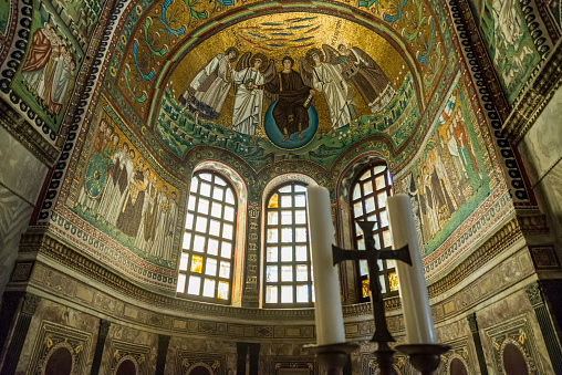Beruhmten Basilica Di San Vitale In Ravenna Stockfoto Und Mehr Bilder Von Antiquitat