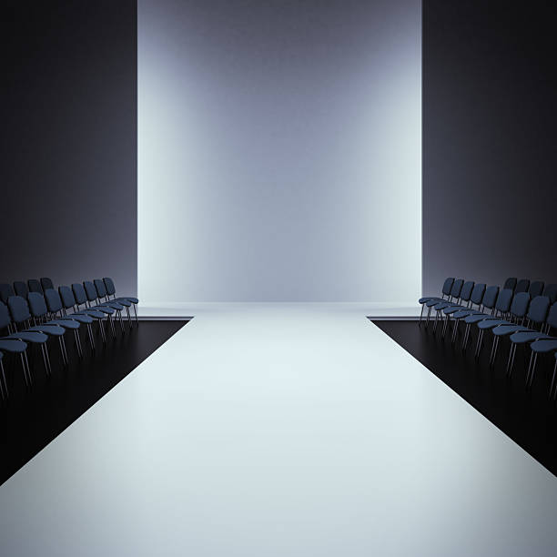 Fashion Airport Runway Podium No People Stock Photos, Pictures ...