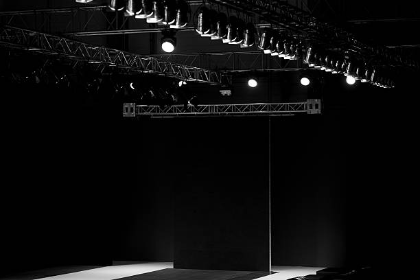 Fashion show stage stock photo
