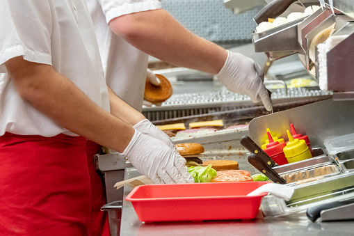 Jobs at a fast food restaurant