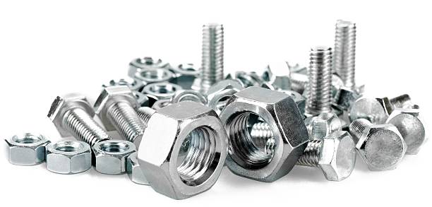 Fasteners Bolt Screws And Nuts bolt fastener stock pictures, royalty-free photos & images