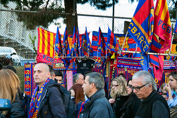 Το διακριτικό οπαδών της FC Barcelona (BAR) δίνει στους οπαδούς τη δύναμη