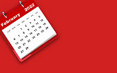 istock February 2022 calendar 1346486481