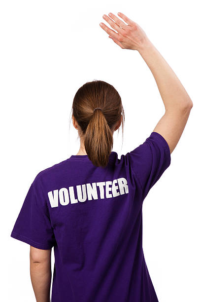 Female Volunteer stock photo