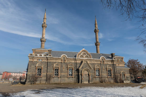 Fethiye Mosque in Kars stock photo