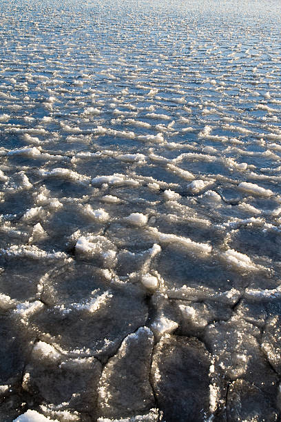 Field of ice stock photo