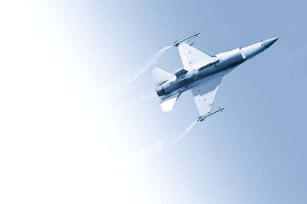 fighter jet stock photo