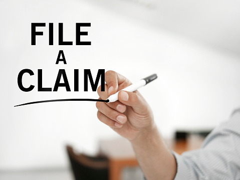 File A Claim Stock Photo - Download Image Now - iStock
