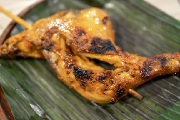 Filipino popular food - Bacolod chicken Pecho stock photo