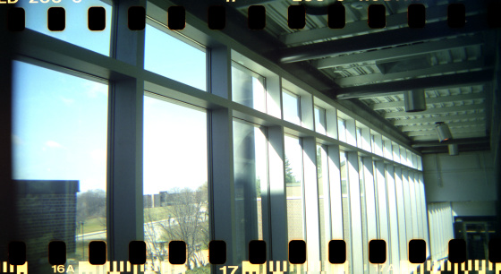 Film Exposed Over Edges of Negatives