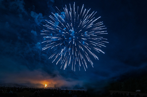 Firework in the country