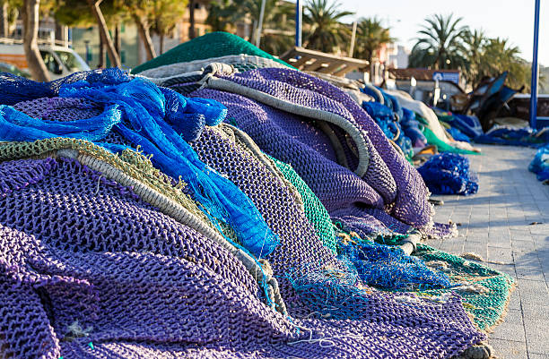 Fishing Nets stock photo