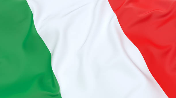 bandiera dell'italia - verona napoli foto e immagini stock