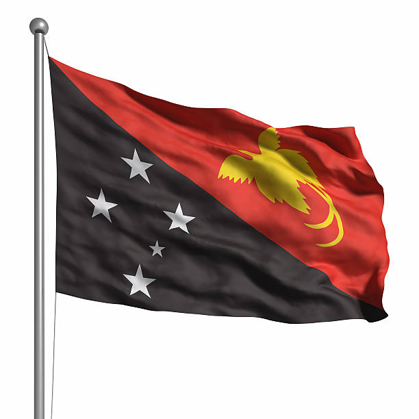 Royalty Free Papua New Guinea Flag Pictures, Images and Stock Photos
