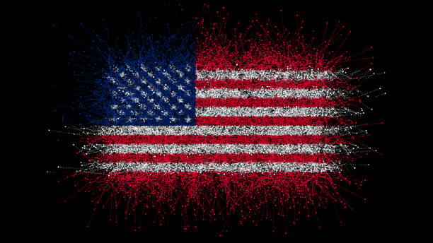 US Flag US Flag memorial day background stock pictures, royalty-free photos & images
