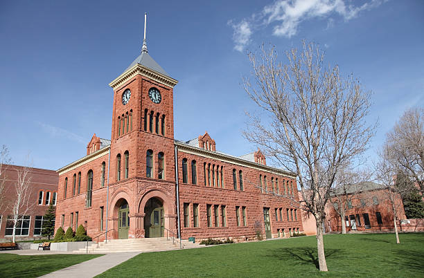 Flagstaff City Hall Flagstaff, Arizona city hall flagstaff arizona stock pictures, royalty-free photos & images