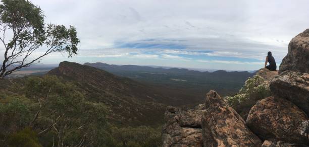 flinders ranges, south australia stock photo