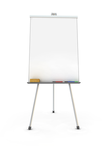 easel setup flip chart