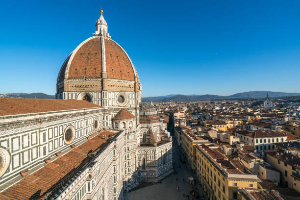 florence skyline florence skyline duomo santa maria del fiore stock pictures, royalty-free photos & images