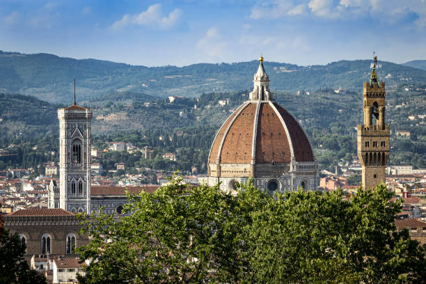 Florentine Monuments stock photo