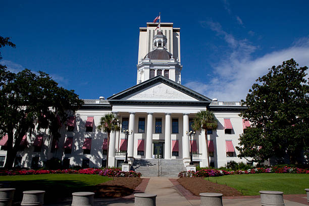 Florida State Capitol in Tallahassee stock photo