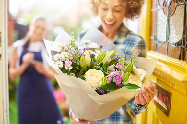 12,035 Flower Delivery Stock Photos, Pictures &amp; Royalty-Free Images - iStock