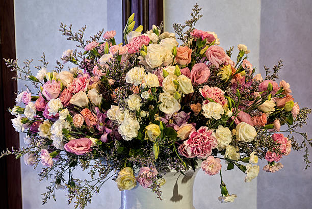 flower vase,Thailand stock photo