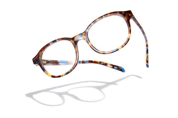 flying glasses - eyeglasses imagens e fotografias de stock