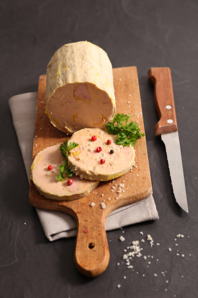 foie gras on board foie gras on board foie gras stock pictures, royalty-free photos & images