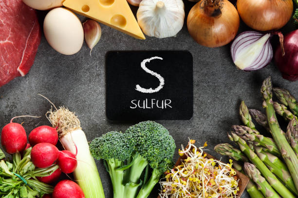 Food rich in sulfur (sulfur is good for liver detox)