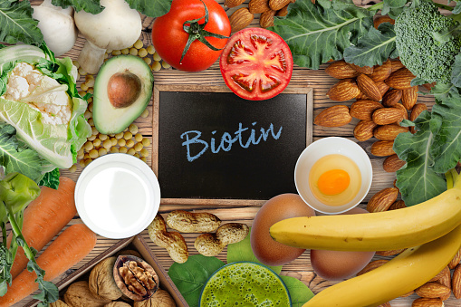 foods rich in biotin foods as eggs soybeans milk cauliflower carrot picture id1371528505?b=1&k=20&m=1371528505&s=170667a&w=0&h=nxABe7S2mz1LIkBUEJfQX5l 3NgOMzKGTf0TS97qTpE=