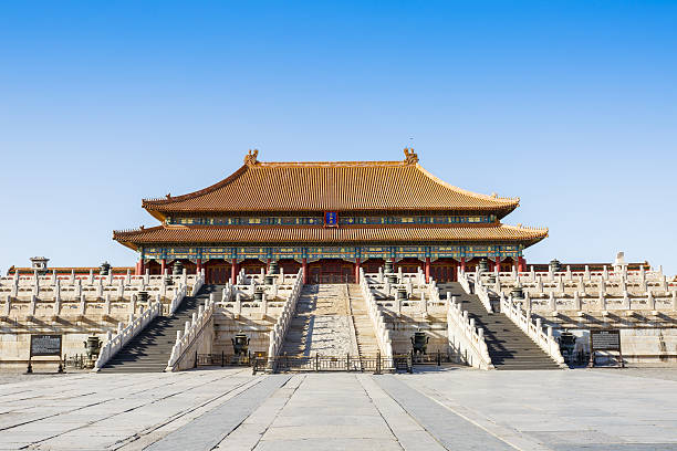 Forbidden City In BeijingChina Stock Photo