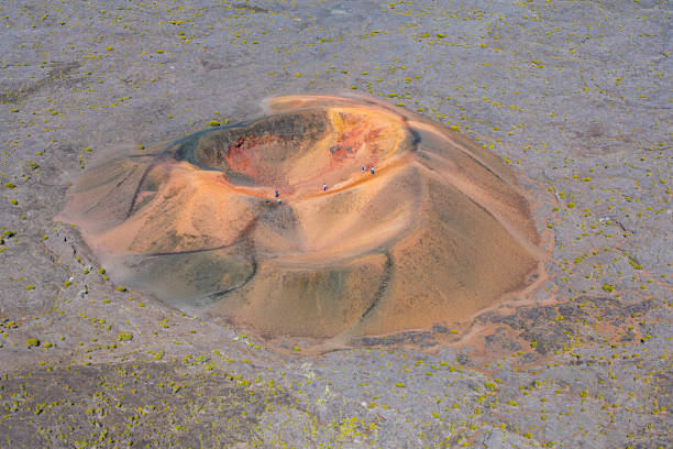 Formica Leo crater - Reunion Island stock photo