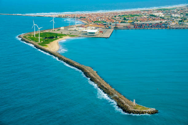 Fortaleza Port stock photo