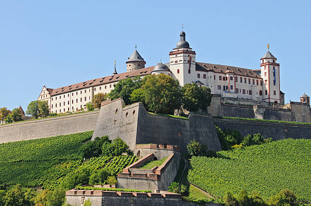 Fortress Marienberg stock photo