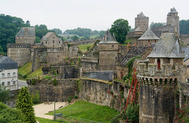 Fougeres stock photo