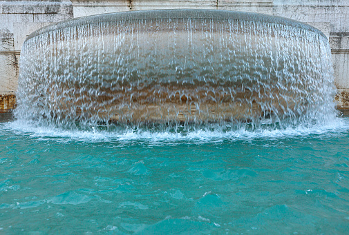Fountain of the Tyrrhenian in Rome Italy 