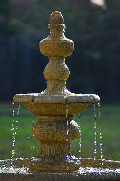 Fountain stock photo