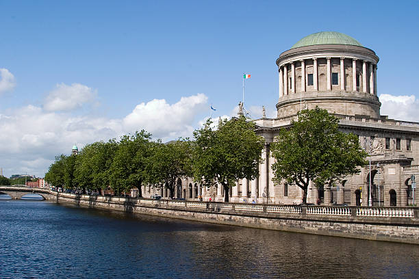 Four Courts, Dublin The Four Courts, Dublin republic of ireland stock pictures, royalty-free photos & images