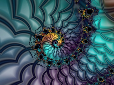 Fractal image created with UltraFractal.
