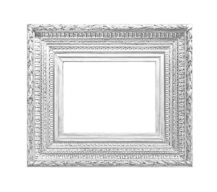 white picture Frame isolated on white