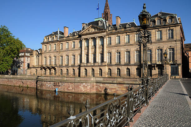 France, Bas Rhin, Le Palais Rohan in Strasbourg Bas Rhin, Le Palais Rohan in Strasbourg bas rhin stock pictures, royalty-free photos & images