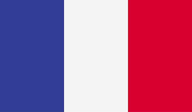 France Flag stock photo