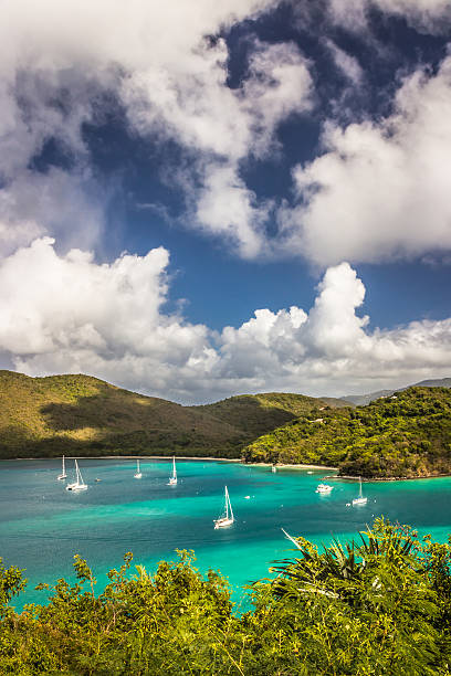 Francis Bay, St John, US Virgin Islands stock photo
