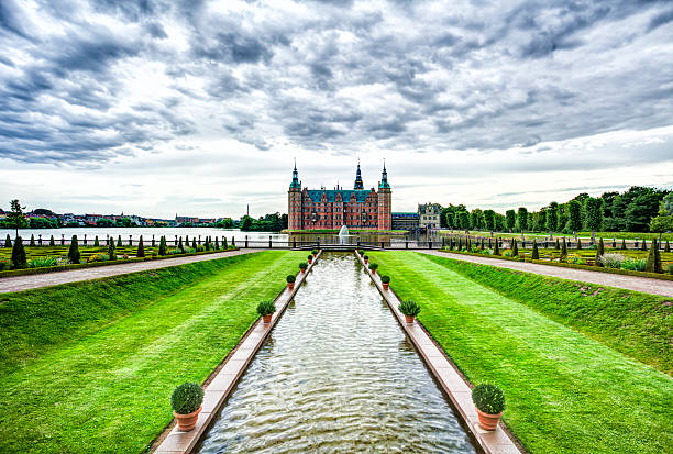 Frederiksborg Castle stock photo